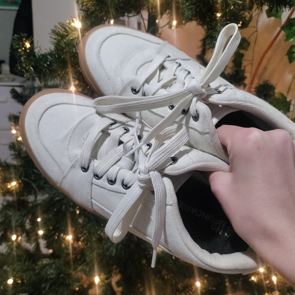 Beige Sneakers Size 8.5
